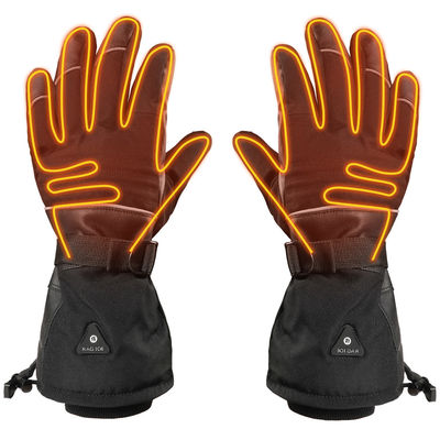 Le courant ascendant électrique a chauffé augmenter les gants de chauffage à piles des gants 2600mAh pour des femmes des hommes