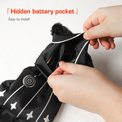 La batterie rechargeable électrique mince de la température réglable a chauffé les gants passionnés de pêche de glace de taille des gants un