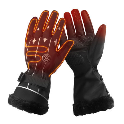 La batterie rechargeable électrique mince de la température réglable a chauffé les gants passionnés de pêche de glace de taille des gants un
