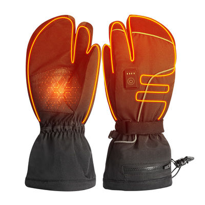 Mitaines 7.2V Ski Mittens passionnées à piles rechargeables de patinage d'hiver de chauffage thermique électrique pour des femmes des hommes