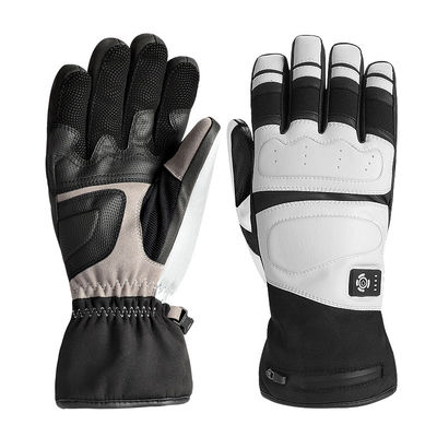 Gants chauffants en silicone anti-dérapant pour le vélo Gants chauffants électriques pour moto pour hommes femmes