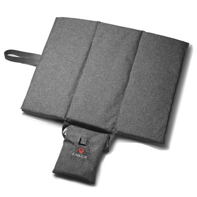 Couche électrique pliable rechargeable 5V batterie chauffée coussin de siège de stade chauffage de siège de voiture