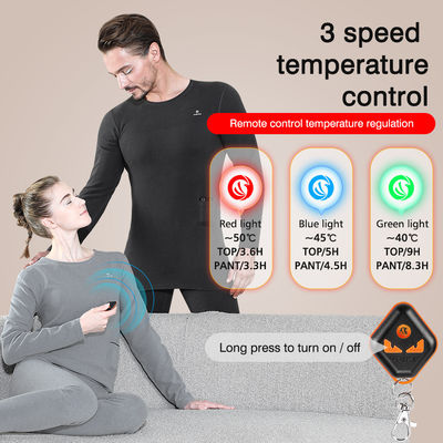 Vêtements électriques chauffés pour femmes à distance sans fil