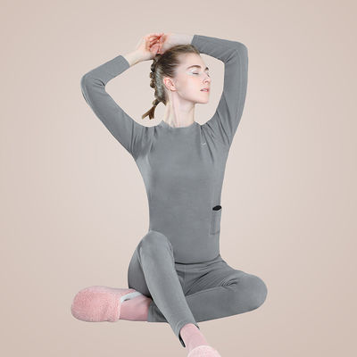 Chauffage des femmes sous-vêtements thermiques ensemble réglage sous-vêtements chauffés USB lavables