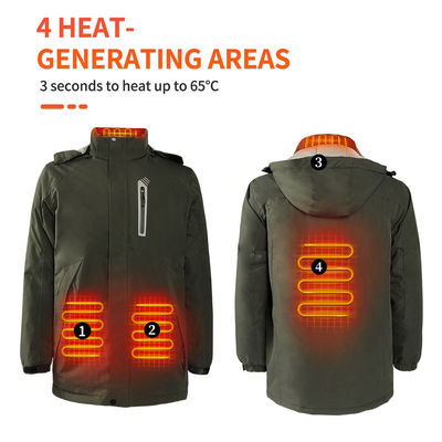Vêtements de chauffage Vêtements thermiques Vêtements de chauffage Sports étanches Vêtements d'hiver Vêtements de plein air