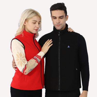 Vêtements chauffants électriques sur mesure pour unisexe avec batterie Rechargeable Vêtement chauffant en laine sans manches