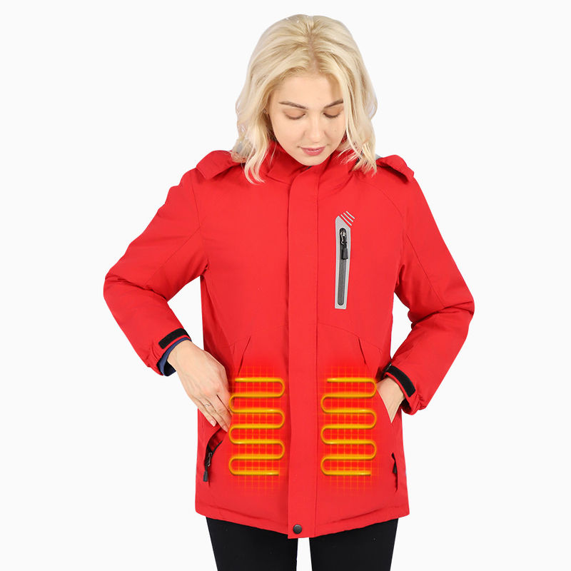 Vêtements d'hiver chauffés sur mesure à l'aide d'une boîte à chauffage à batterie électrique Vêtement de chasse chauffé avec batterie 7,4 V