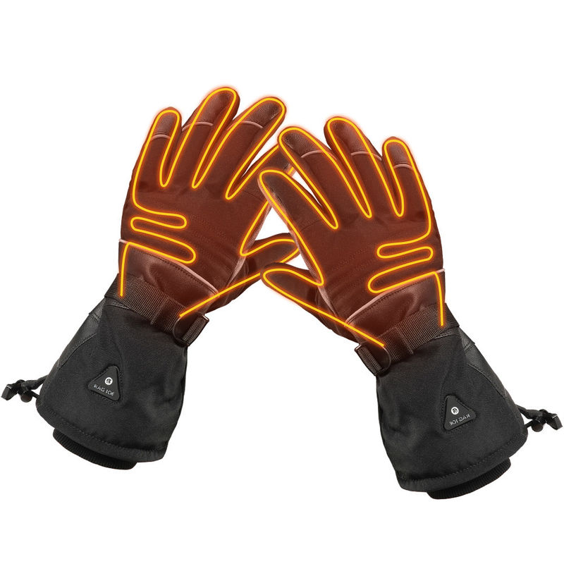 contrôle de température de niveau de Ski Gloves With 3 passionnés à piles d'hiver du Lithium-ion 7.4V