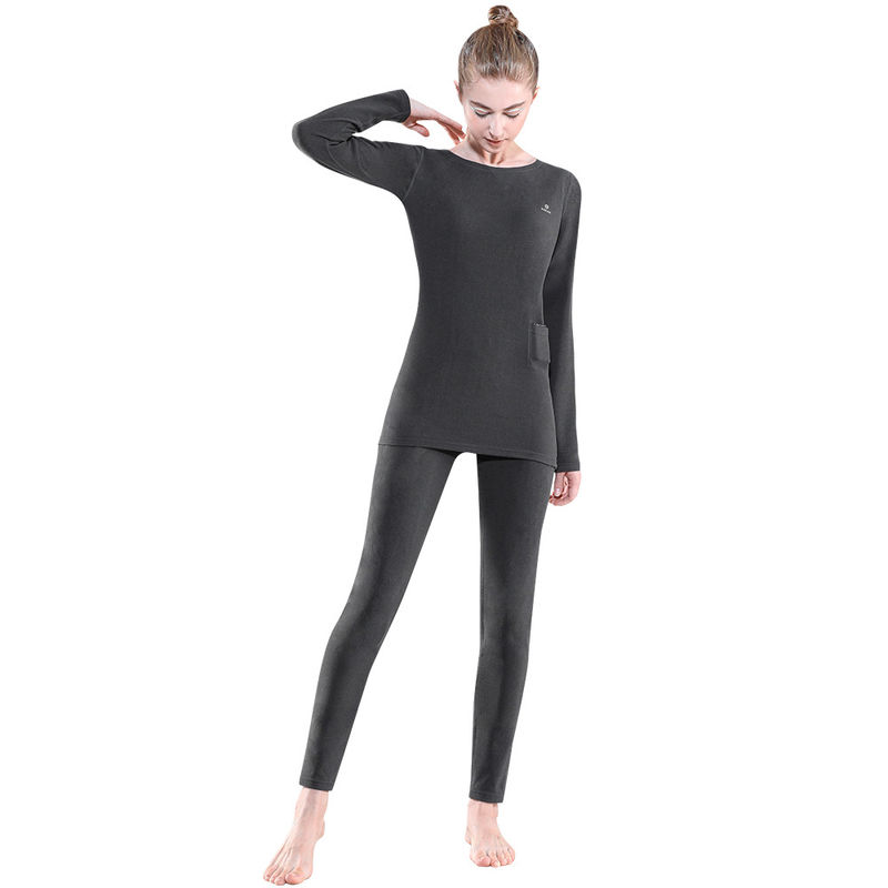 7.2V Chauffage électrique couche de base chauffé pantalons thermiques sous-vêtements pour les sports d'hiver