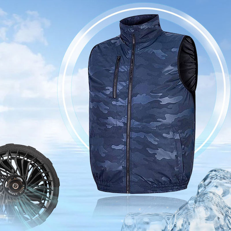 D'armée fraîche de 5 gilet bleu de glace gilets d'été de volt XL pour le temps chaud