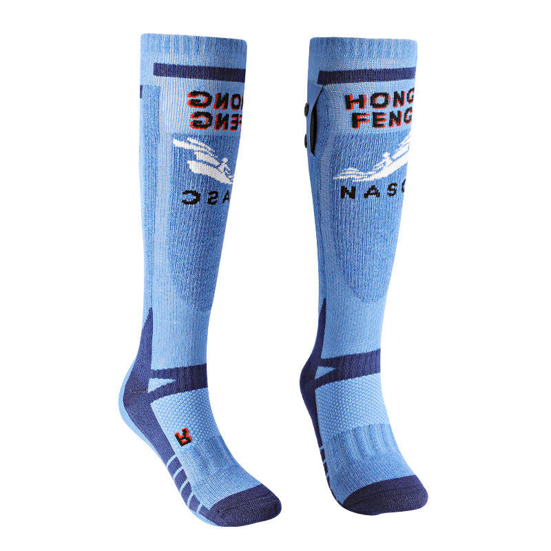 Ski campant de chauffage rechargeable de pêche d'Ion Self Heating Socks For de lithium de 4 arrangements