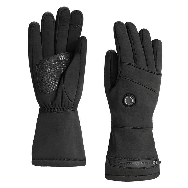 Gants de pêche chauffants 2600mAh, alimentés par batterie, pour moto avec trois températures réglables